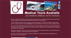Desktop Screenshot of medicaltoursaustralia.com.au